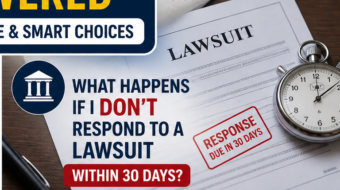 What Happens If I Don’t Respond to a Lawsuit Within 30 Days?