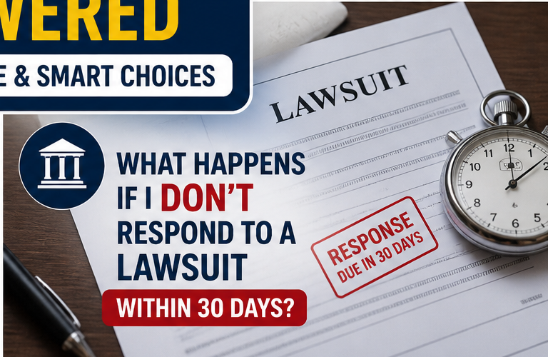 What Happens If I Don’t Respond to a Lawsuit Within 30 Days?
