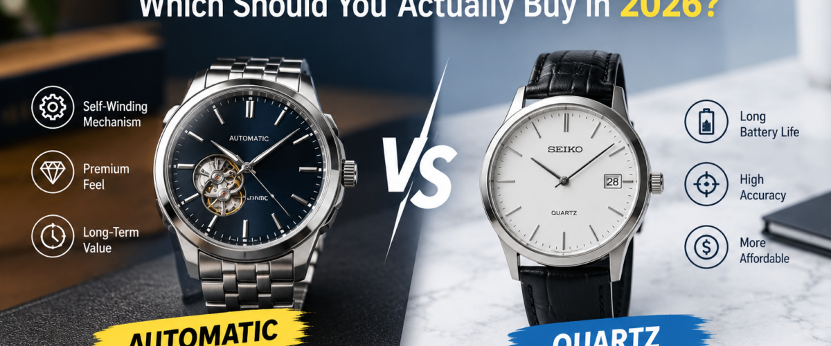 Automatic vs Quartz Watches: Which Should You Actually Buy in 2026?