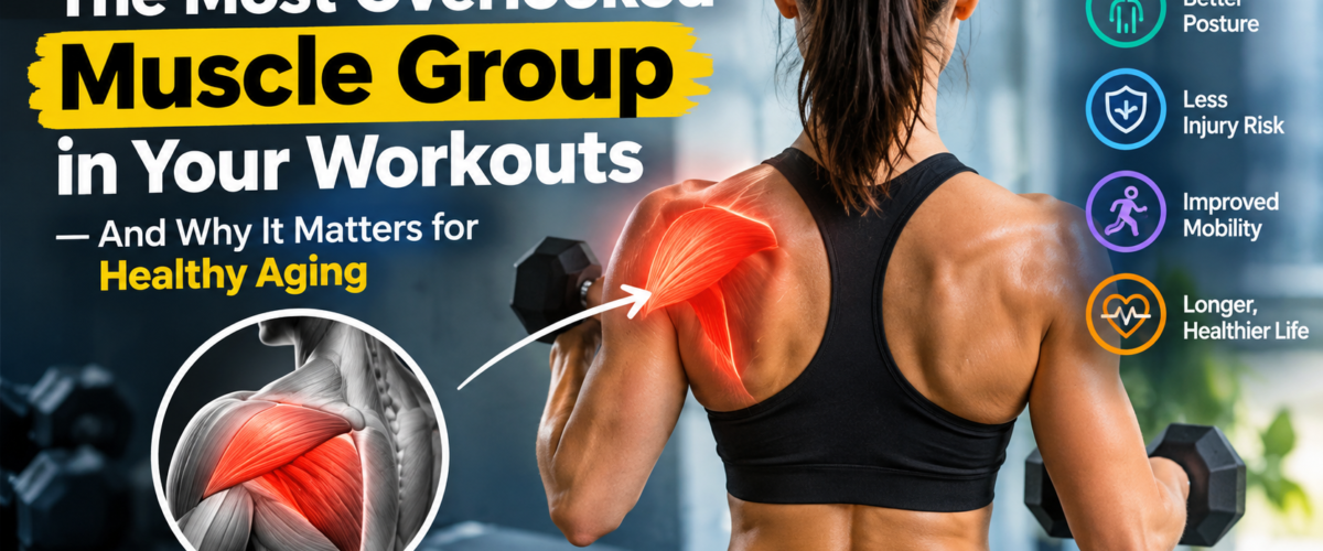 The Most Overlooked Muscle Group in Your Workouts — And Why It Matters for Healthy Aging