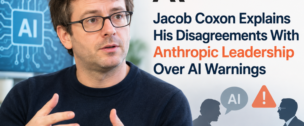 Jacob Coxon Explains His Disagreements With Anthropic Leadership Over AI Warnings