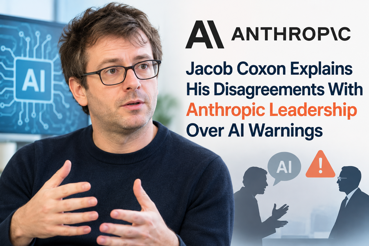 Jacob Coxon Explains His Disagreements With Anthropic Leadership Over AI Warnings