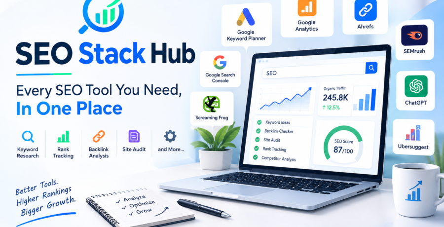 SEO Stack Hub: Every SEO Tool You Need, In One Place