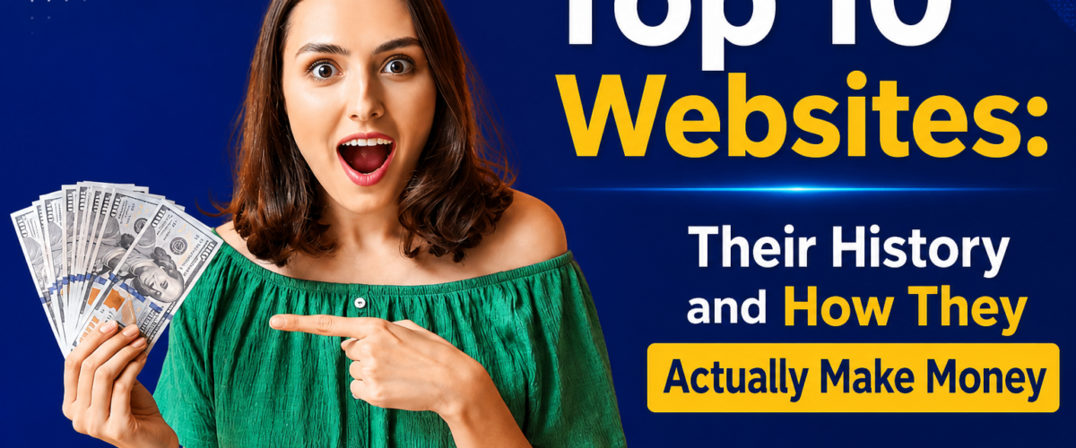 Top 10 Websites: Their History and How They Actually Make Money