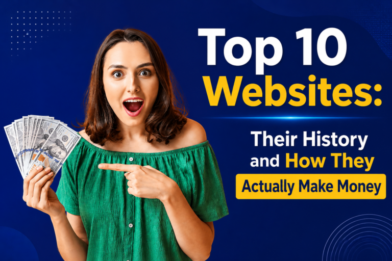 Top 10 Websites: Their History and How They Actually Make Money