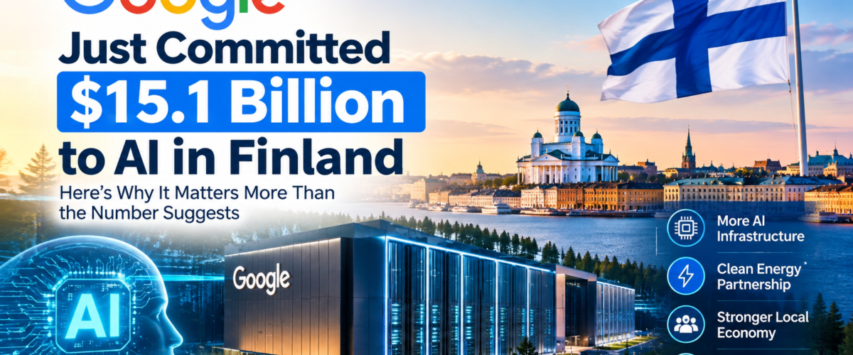 Google’s .1 Billion AI Investment in Finland: What’s Actually Being Built, and Why