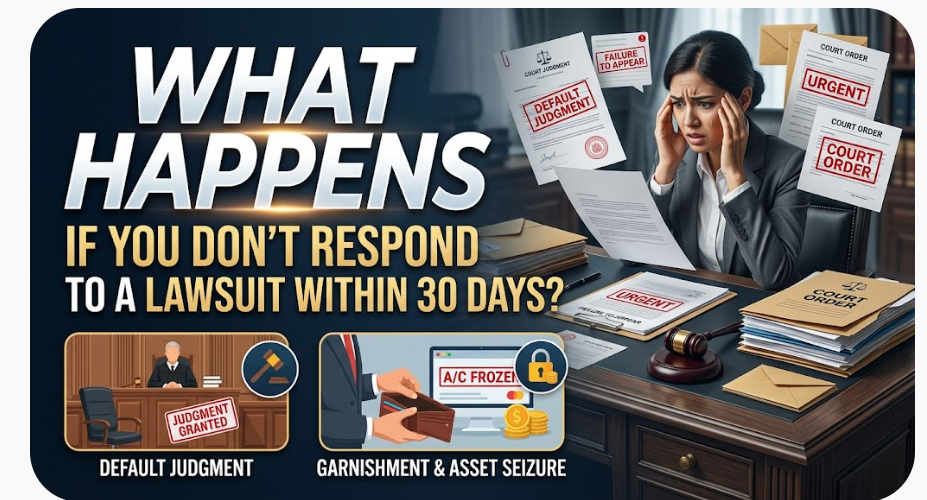 What Happens If You Don’t Respond to a Lawsuit Within 30 Days?