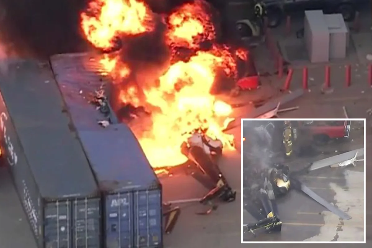 3 Dead After News Helicopter Crashes Near Site of Deadly Chatsworth Metro Bus Crash