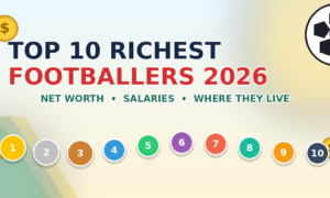 Top 10 Richest Footballers in 2026: Net Worth, Salaries & Where They Live