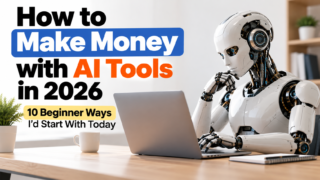 How to Make Money with AI Tools in 2026: 10 Beginner Ways I’d Start With Today